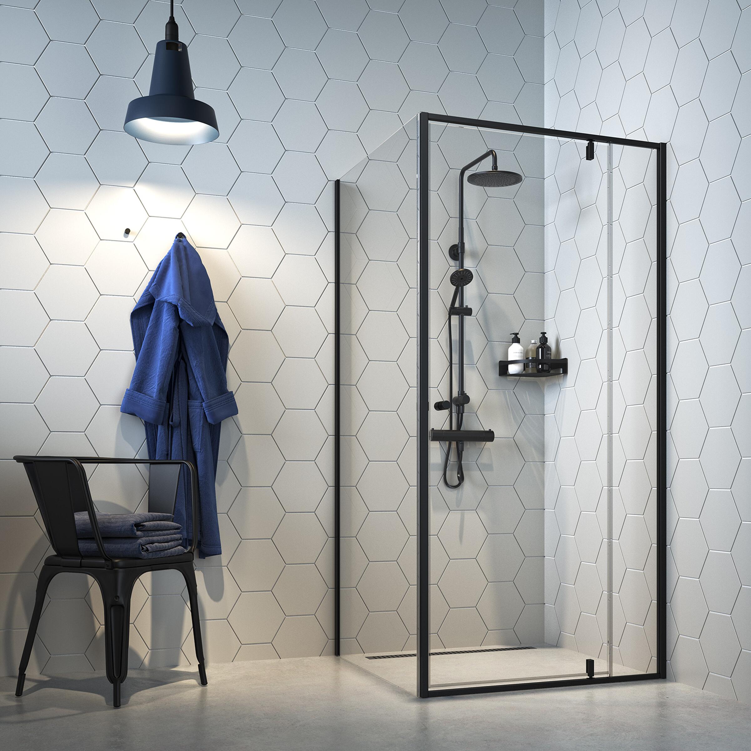 Tiger Caddy koszyk łazienkowy narożny czarny mat 14006.30.7.46 - Wysyłka w 24h