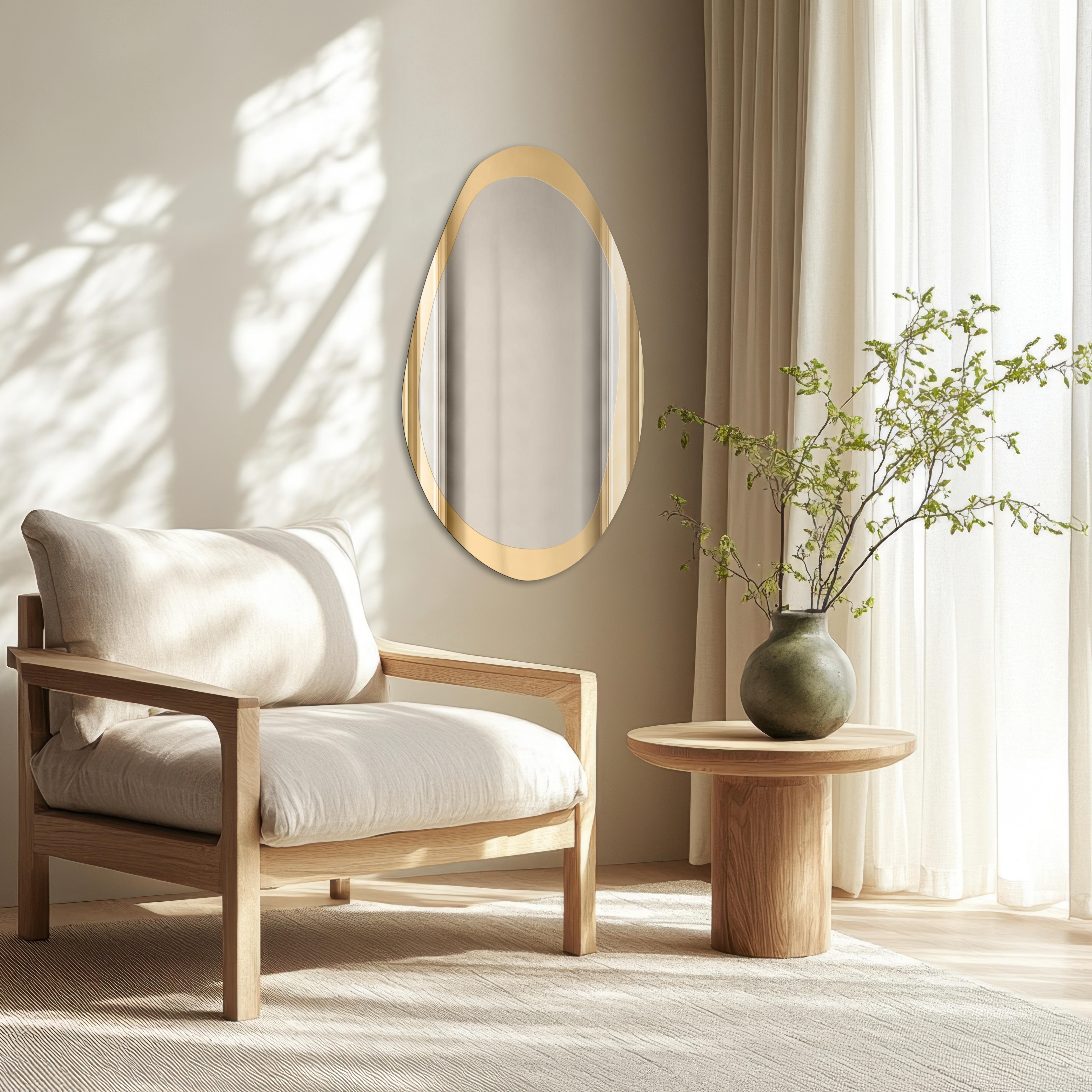 Guarda Giro Gold lustro 50x85 cm złoty/srebrny TOS-GIR-GOLD-50x85