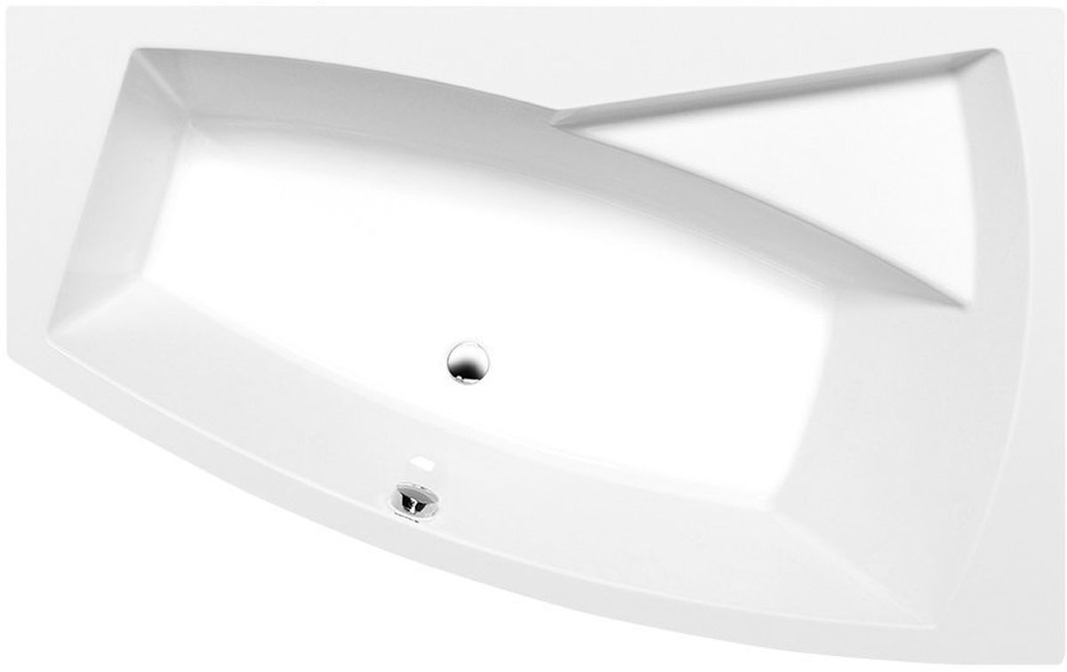 Polysan Evia wanna narożna 170x100 cm prawa biała 22611