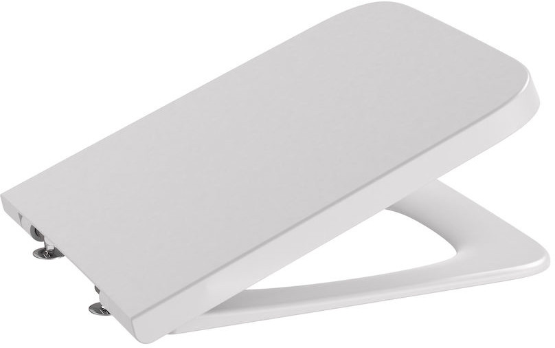 Roca Inspira Square deska sedesowa wolnoopadająca Supralit perłowy A80153263B