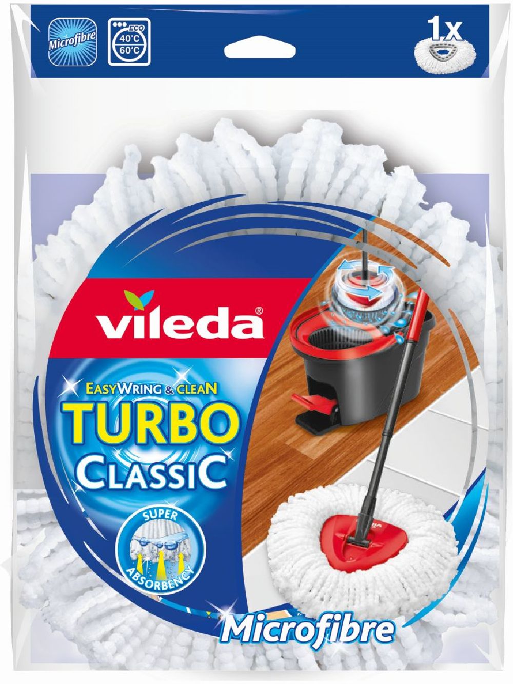 Vileda Turbo wkład do mopa 152623 - Wysyłka w 24h
