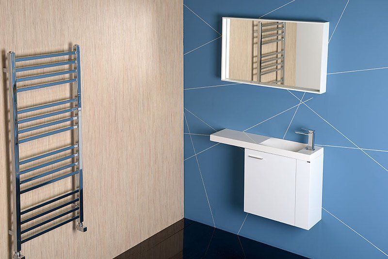 Sapho Latus VI szafka 50 cm podumywalkowa wisząca prawa biały połysk LT610-3030