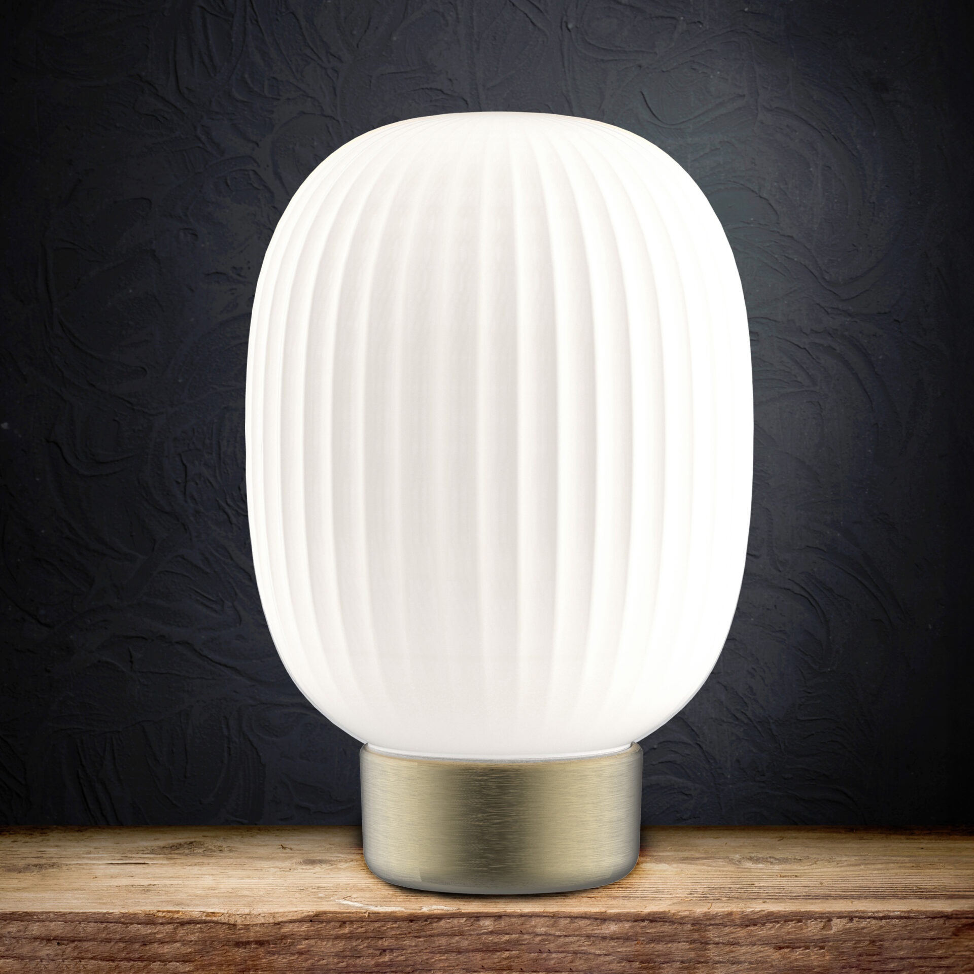 Goldlux Led Latte lampa stojąca 1x1,8 W biała-złota 329837