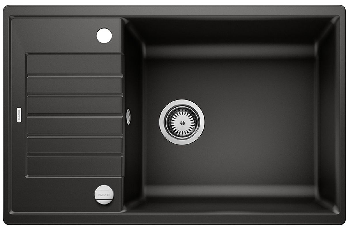 Blanco Zia XL 6 S Compact zlewozmywak 78x50 cm Silgranit czarny 526018