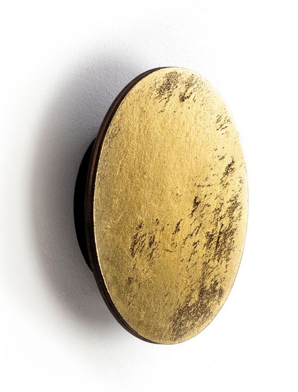 Nowodvorski Lighting Ring kinkiet 1x7 W czarny-złoty 10280