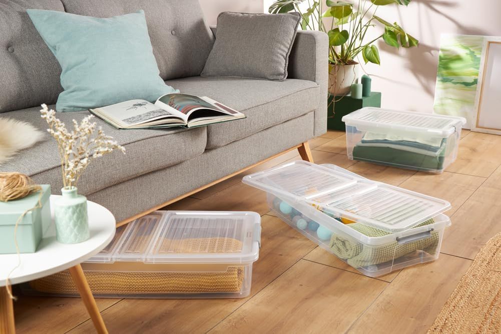 Keeeper Leo pojemnik do przechowywania 77x38x16 cm przezroczysty 1100000100000 - Wysyłka w 24h