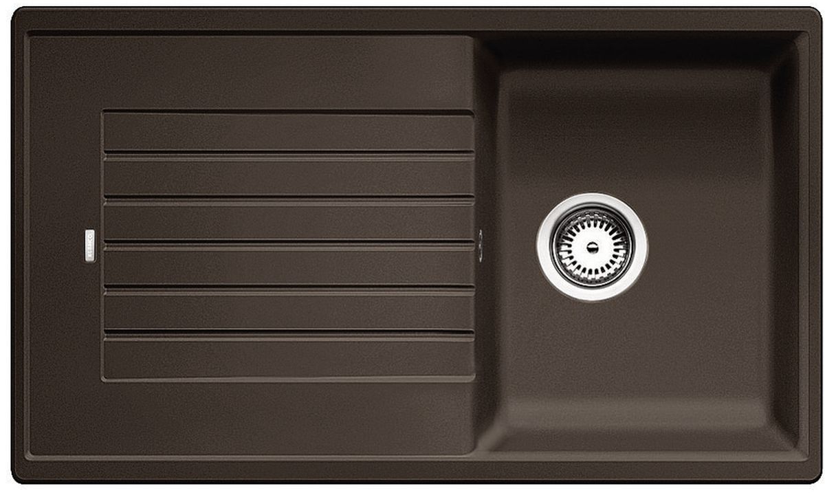 Blanco Zia 45 SL zlewozmywak 86x50 cm z Silgranit PuraDur kawowy 516745