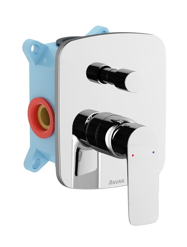 Ravak Classic CL 065.00 bateria wannowo-prysznicowa podtynkowa chrom X070088