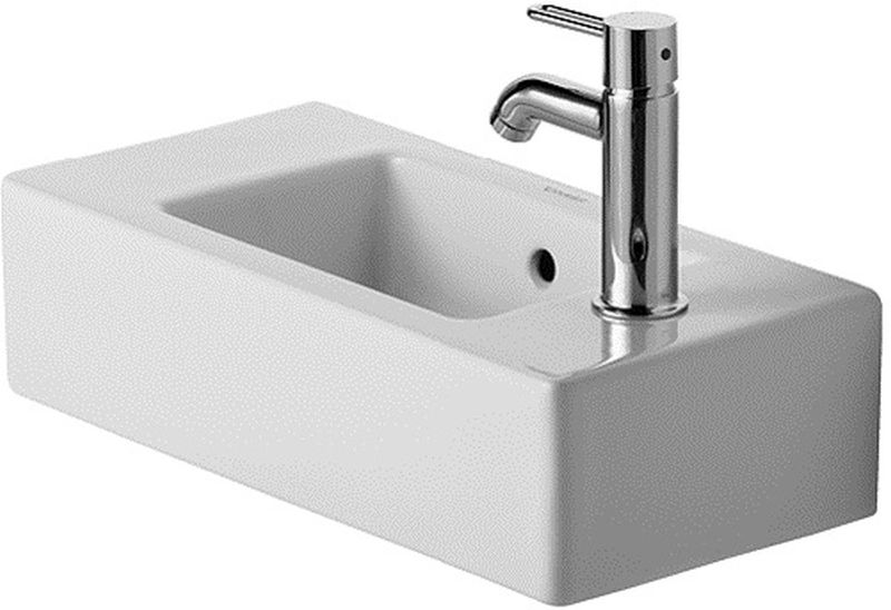 Duravit Vero umywalka 50x25 cm meblowa prostokątna WonderGliss biała 07035000081