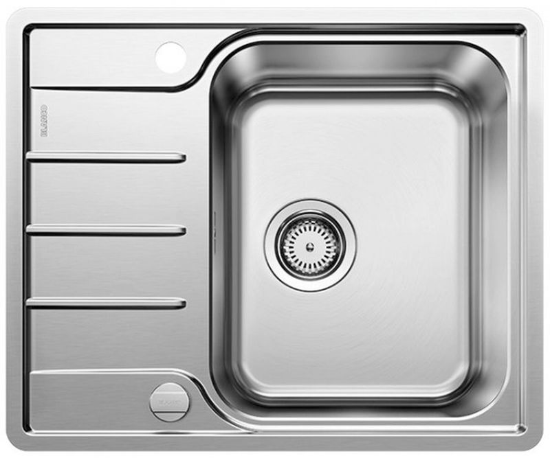 Blanco Lemis 45 S-IF Mini zlewozmywak stalowy 60,5x50 cm stal szczotkowana 525114 - Wysyłka w 24h