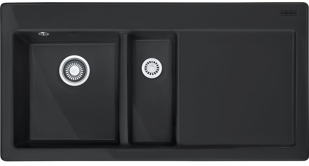 Franke Mythos MTK 651-100 zlewozmywak ceramiczny 100x51 cm Fraceram onyx 124.0379.869
