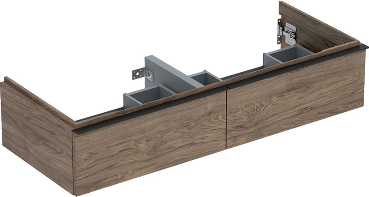 Geberit iCon szafka 118,4 cm podumywalkowa wisząca orzech hickory/lava mat 502.314.JR.1