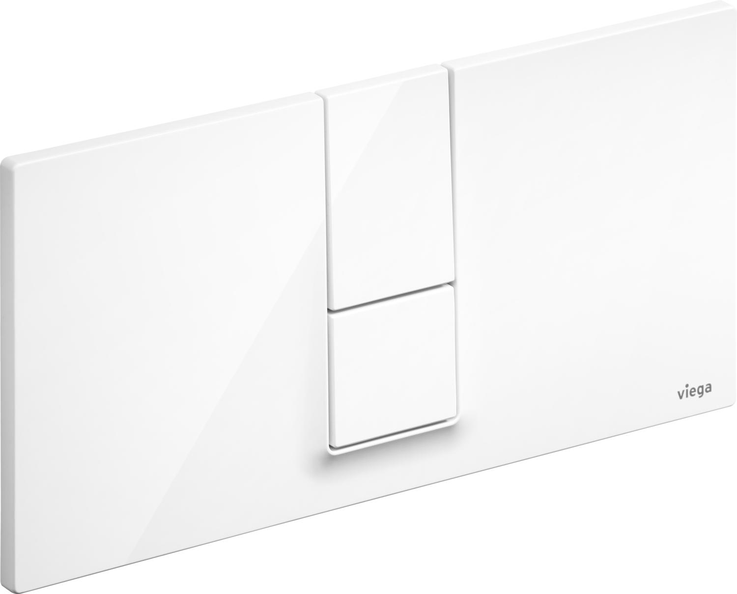 Viega Visign for Style 14 przycisk spłukujący do WC biały 654689