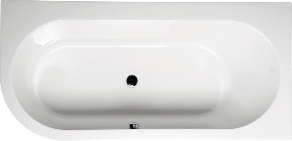 Polysan Astra Slim wanna narożna 165x80 cm prawa biała 34611S