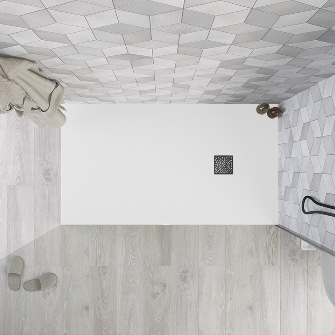 Excellent Arda brodzik 180x90 cm prostokątny kompozyt biały BREX.1503.180.090.WHN