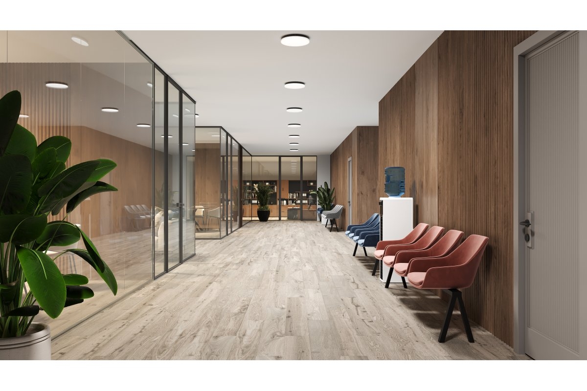 GTV Besa plafon 1x24 W biały LD-BES24WOK-40