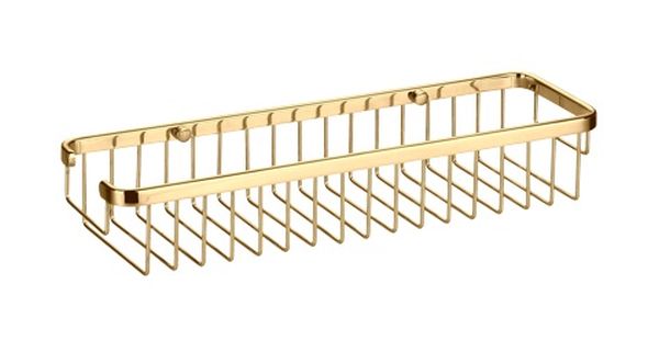 Omnires Uni koszyk prysznicowy ścienny złoty połysk 8963AGL - Wysyłka w 24h