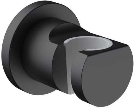Kludi Nova Fonte Puristic uchwyt prysznicowy czarny mat 2055239-15