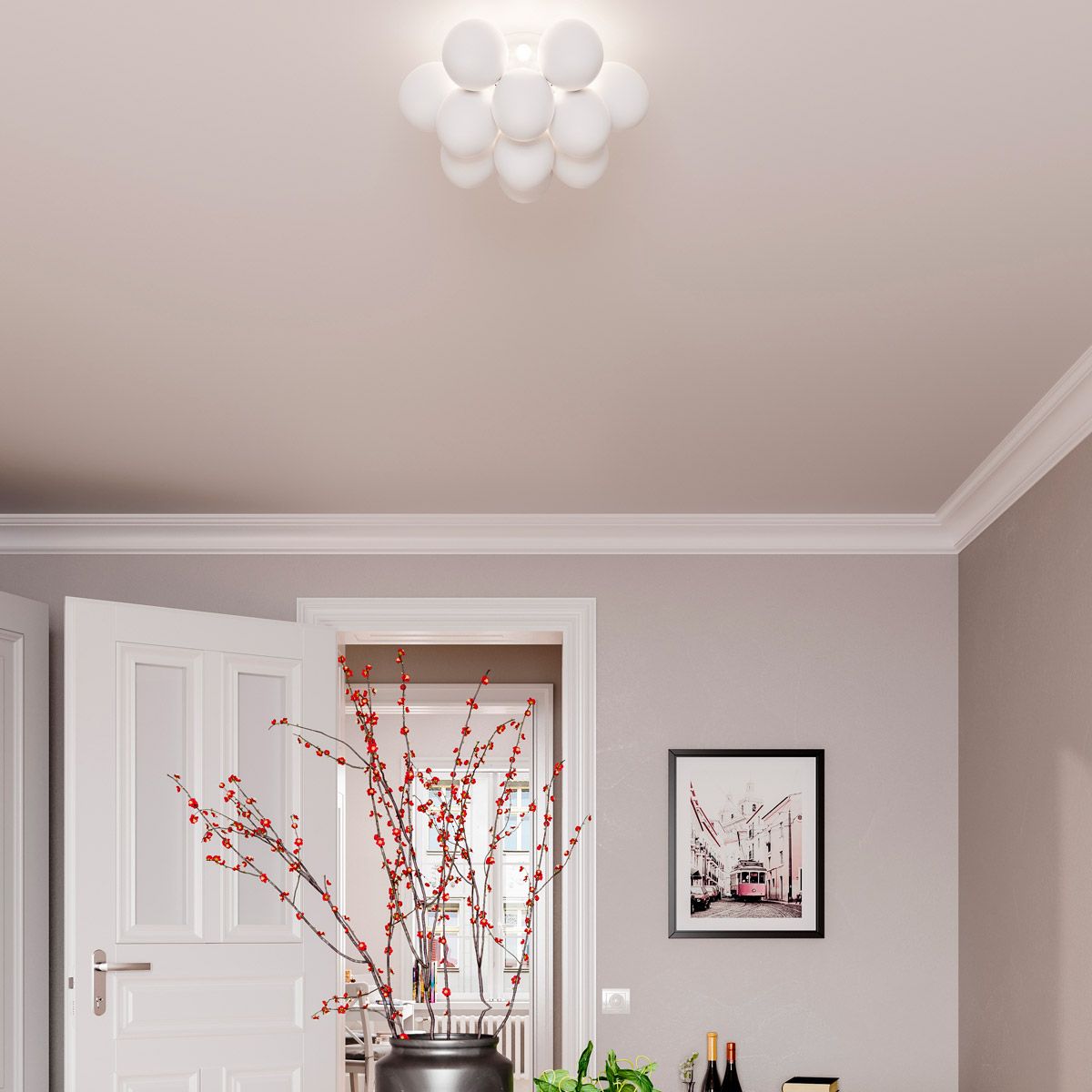 By Rydéns Gross lampa podsufitowa 3x5W biały mat 4200660-5002