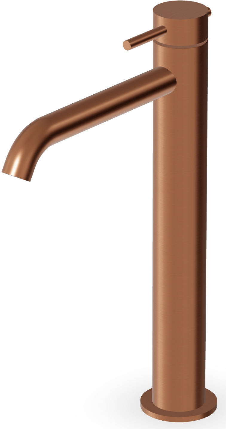 Zucchetti Helm bateria umywalkowa stojąca miedź ZHE689.XP91