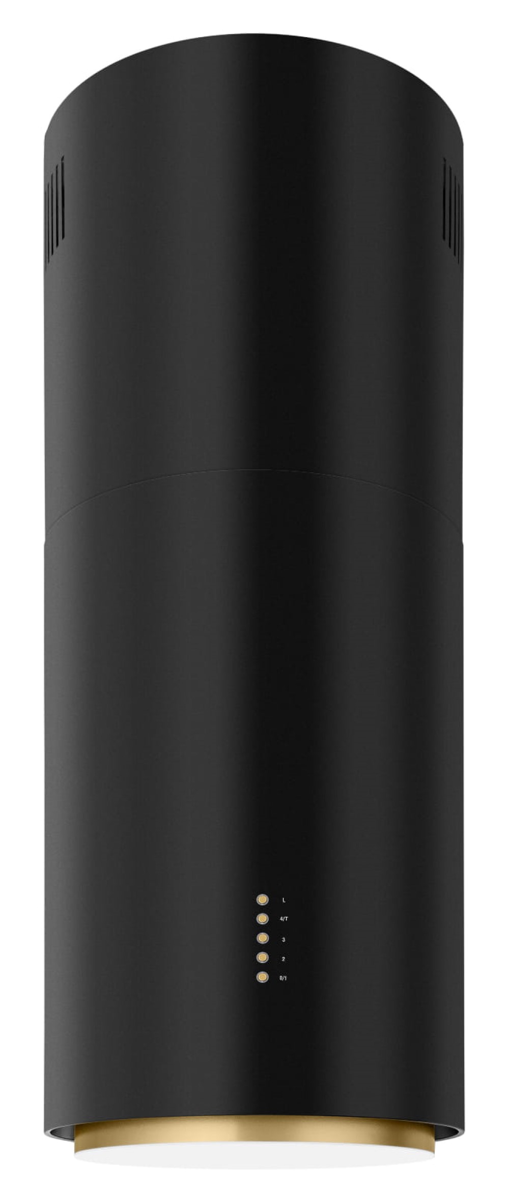 Berg Floyd Premium Gold Isola okap kuchenny 39 cm wyspowy czarny-złoty ISOLA