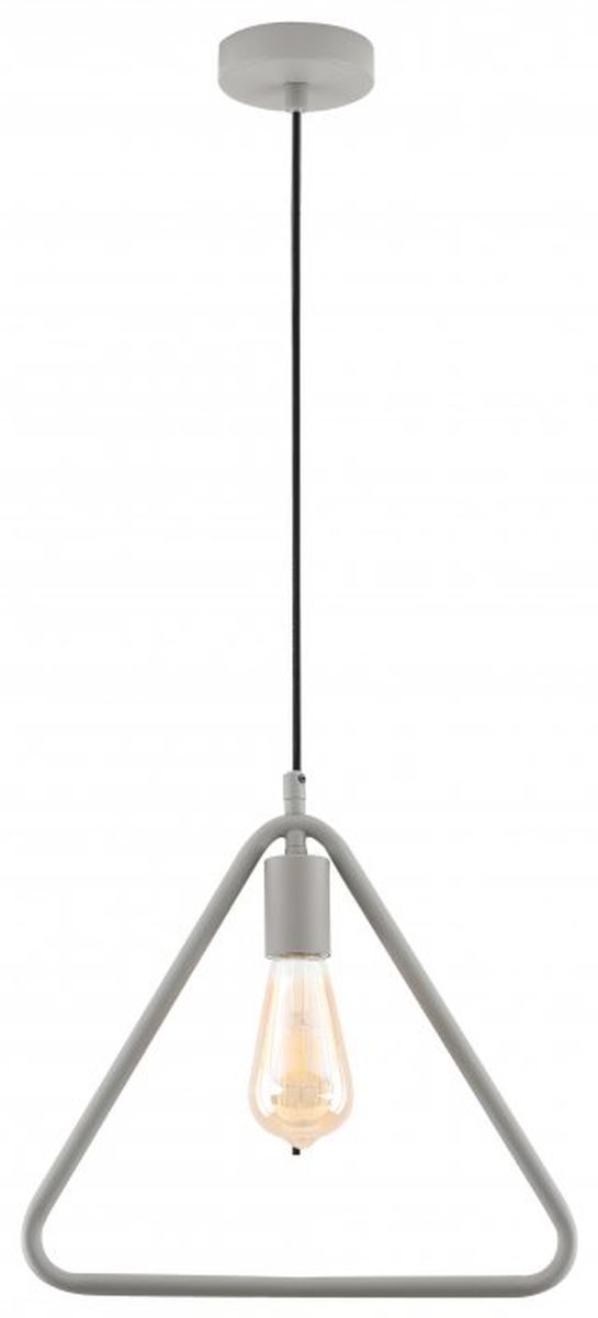 GTV Gija lampa wisząca 1x40 W szary/popielaty OS-GI-E27-15-DEC