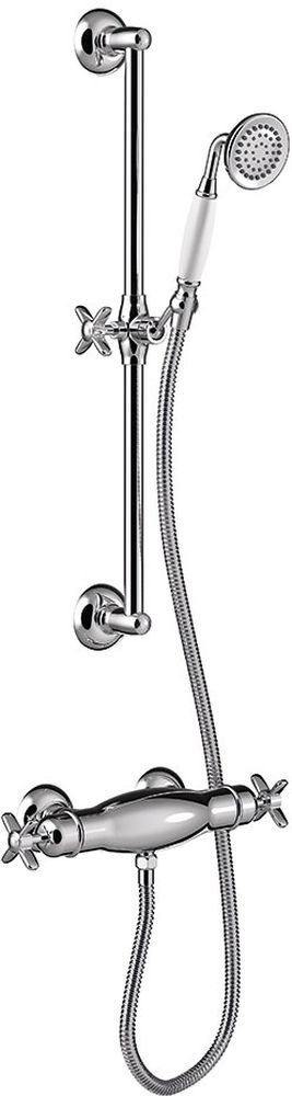 Tres Monoclasic zestaw prysznicowy z baterią termostatyczną chrom 242.164.02