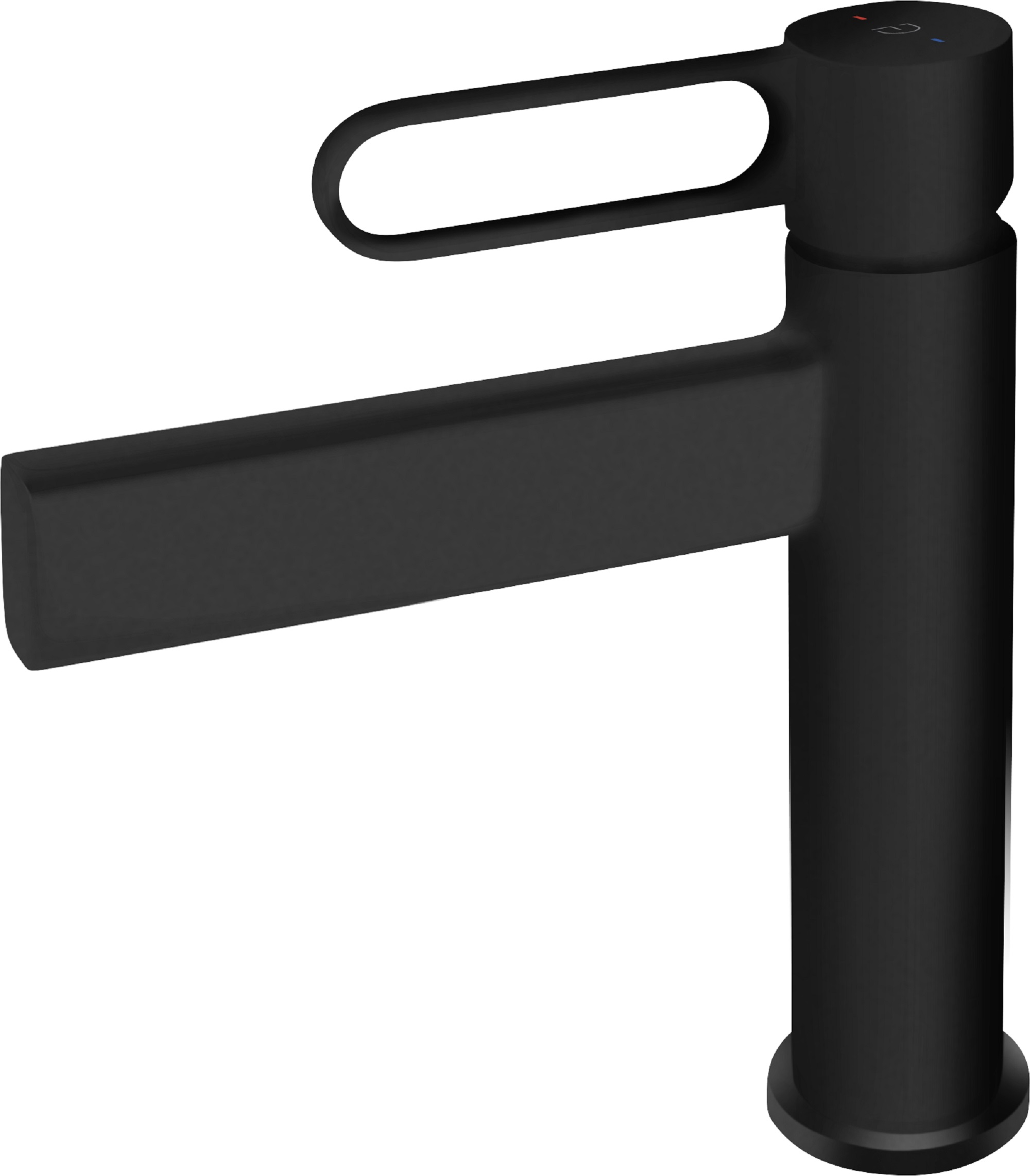 FDesign Zaffiro bateria umywalkowa stojąca czarna FD1-ZFR-2-22