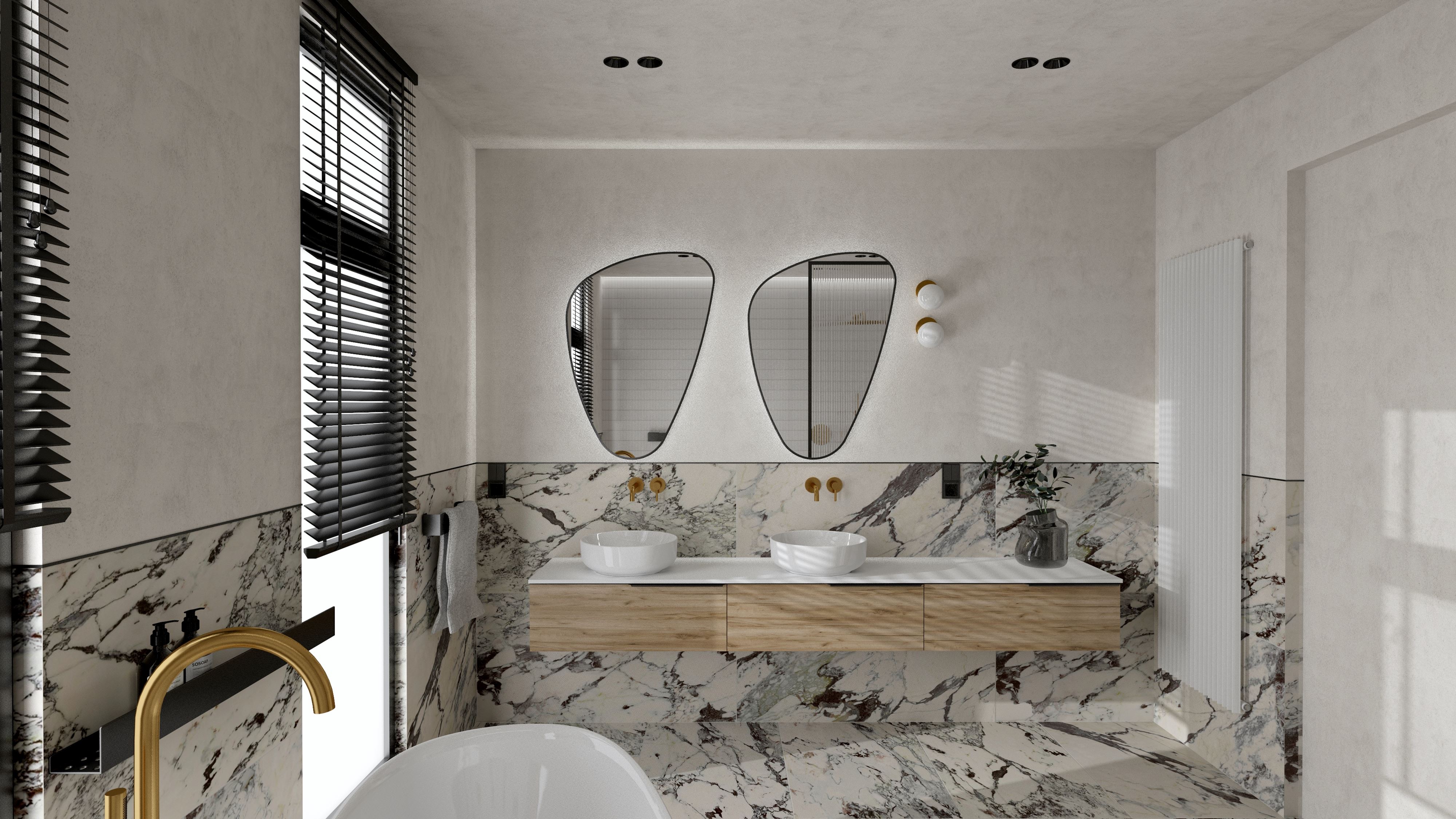 Elita Look szafka 60x44,9x28,1 cm podumywalkowa wisząca dąb canela RE010603027050