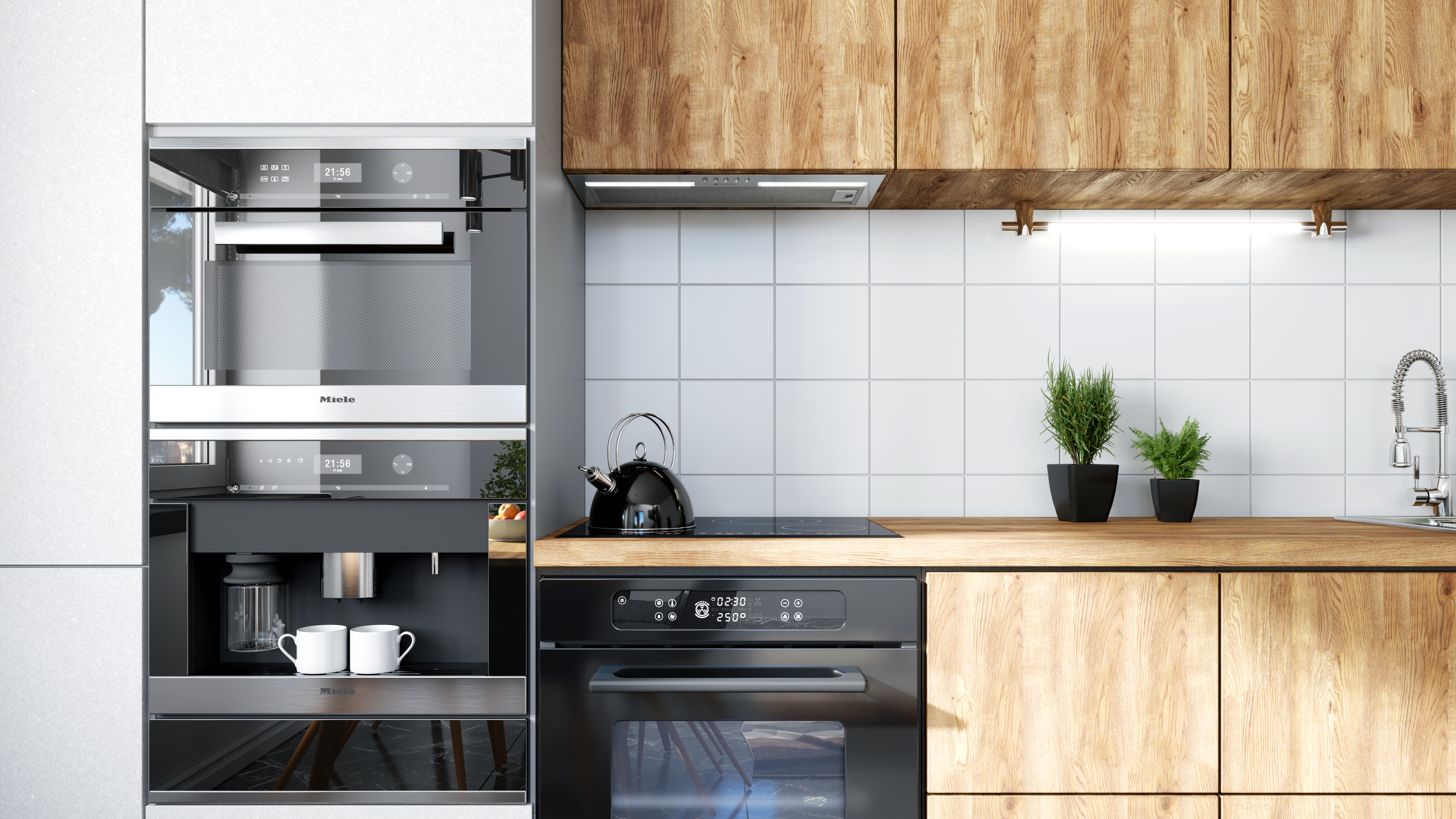 Globalo Design Hadario okap kuchenny 59,6 cm podszafkowy HADARIO_60_2_INOX - Wysyłka w 24h