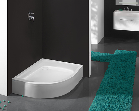 Sanplast Free Line brodzik 90x90 cm półokrągły BP/FREE biały 615-040-0231-01-000