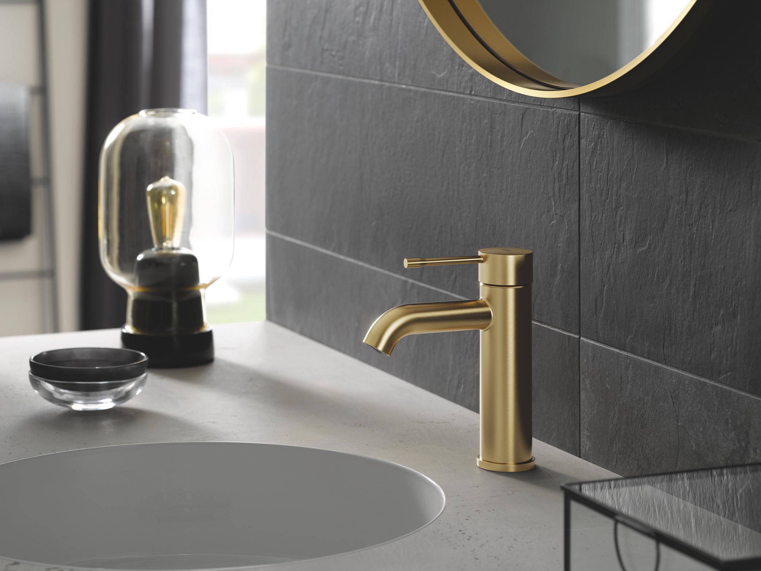 Grohe Essence bateria umywalkowa stojąca Brushed Cool Sunrise 23590GN1 - Wysyłka w 24h