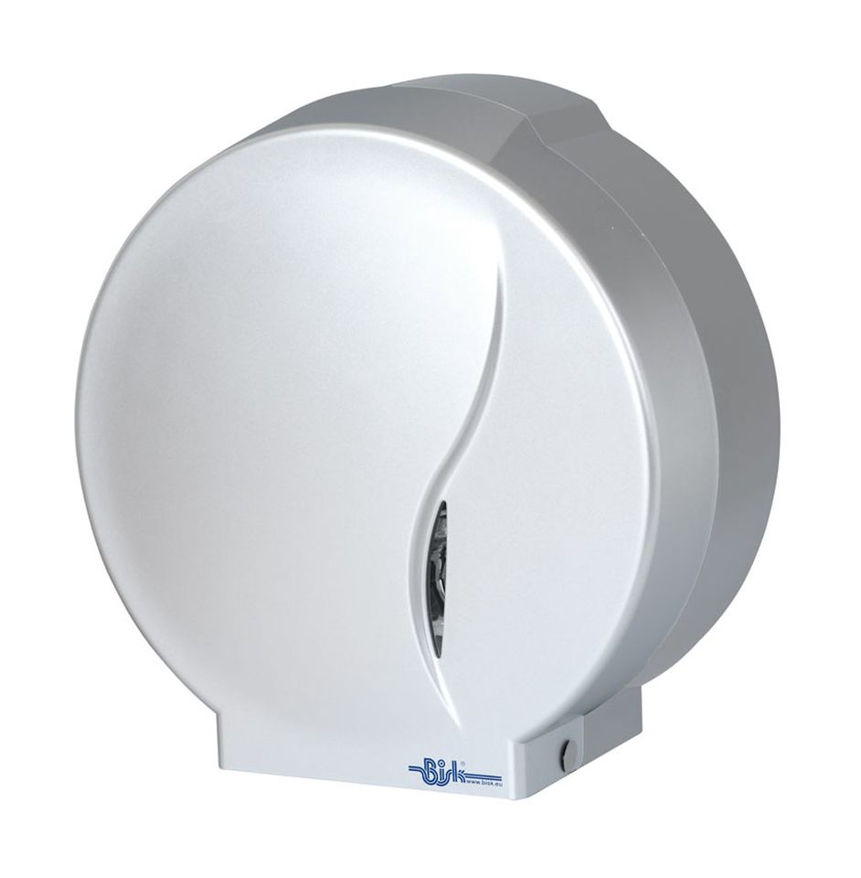 Bisk Masterline pojemnik na papier toaletowy Jumbo-P2 srebrny mat 00505 - Wysyłka w 24h