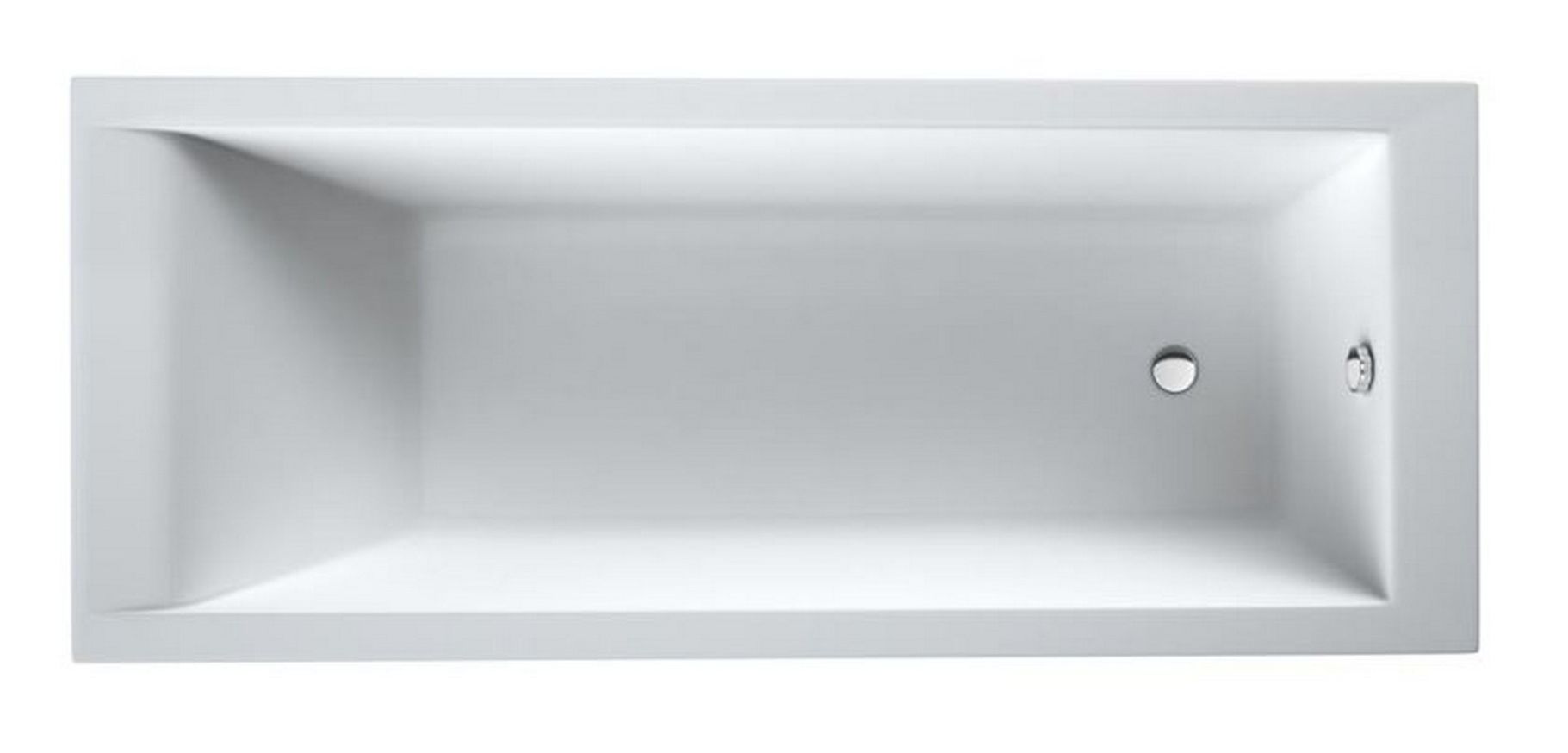 Schedline Maio wanna prostokątna 160x70 cm biały 3WST.M2P-16070