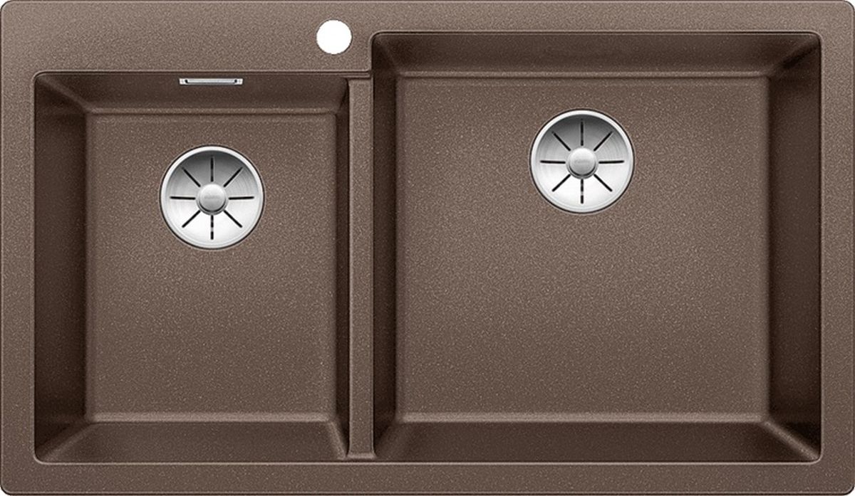Blanco Pleon 9 zlewozmywak 86x50 cm z Silgranit PuraDur kawowy 523066