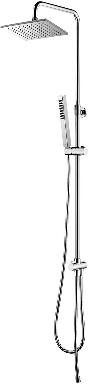 Omnires Y zestaw prysznicowy ścienny z deszczownicą chrom SYSY/KCR