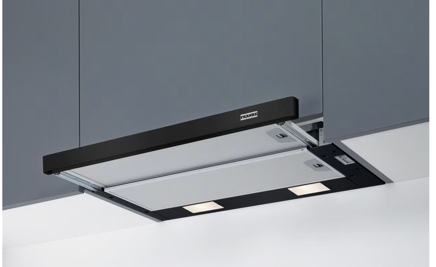 Franke FTC 632L BK okap kuchenny 60 cm teleskopowy/podszafkowy czarny 315.0547.798