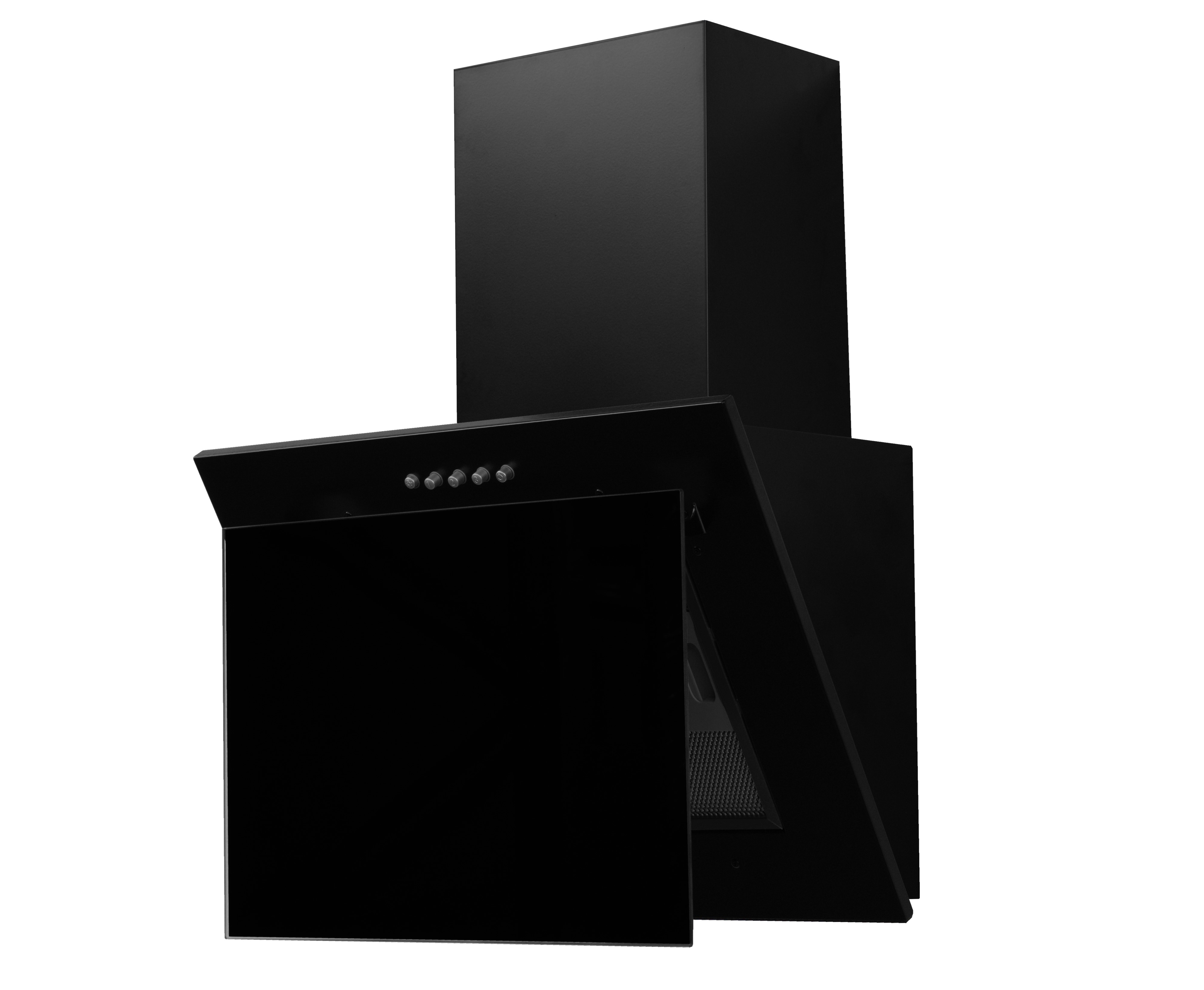 iceBerg Fugo okap kuchenny 45 cm ścienny czarny FUGOPSKMNK4501