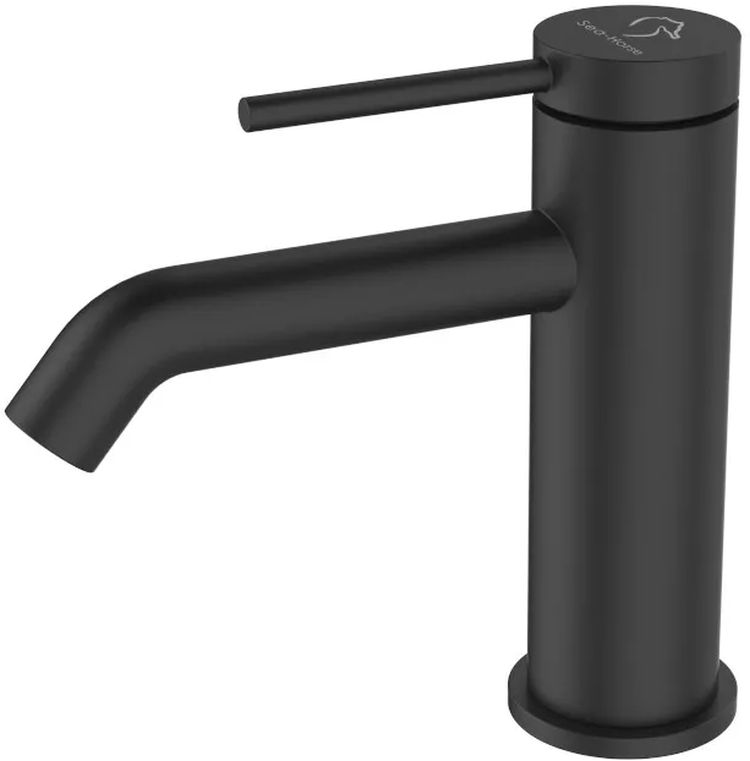 Sea-Horse Ove Black+Black Stick bateria umywalkowa stojąca czarna BJV304B-SB1