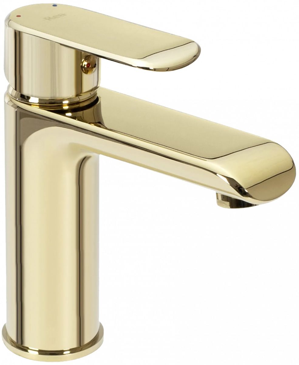 Rea Bloom bateria umywalkowa stojąca złota REA-B6200