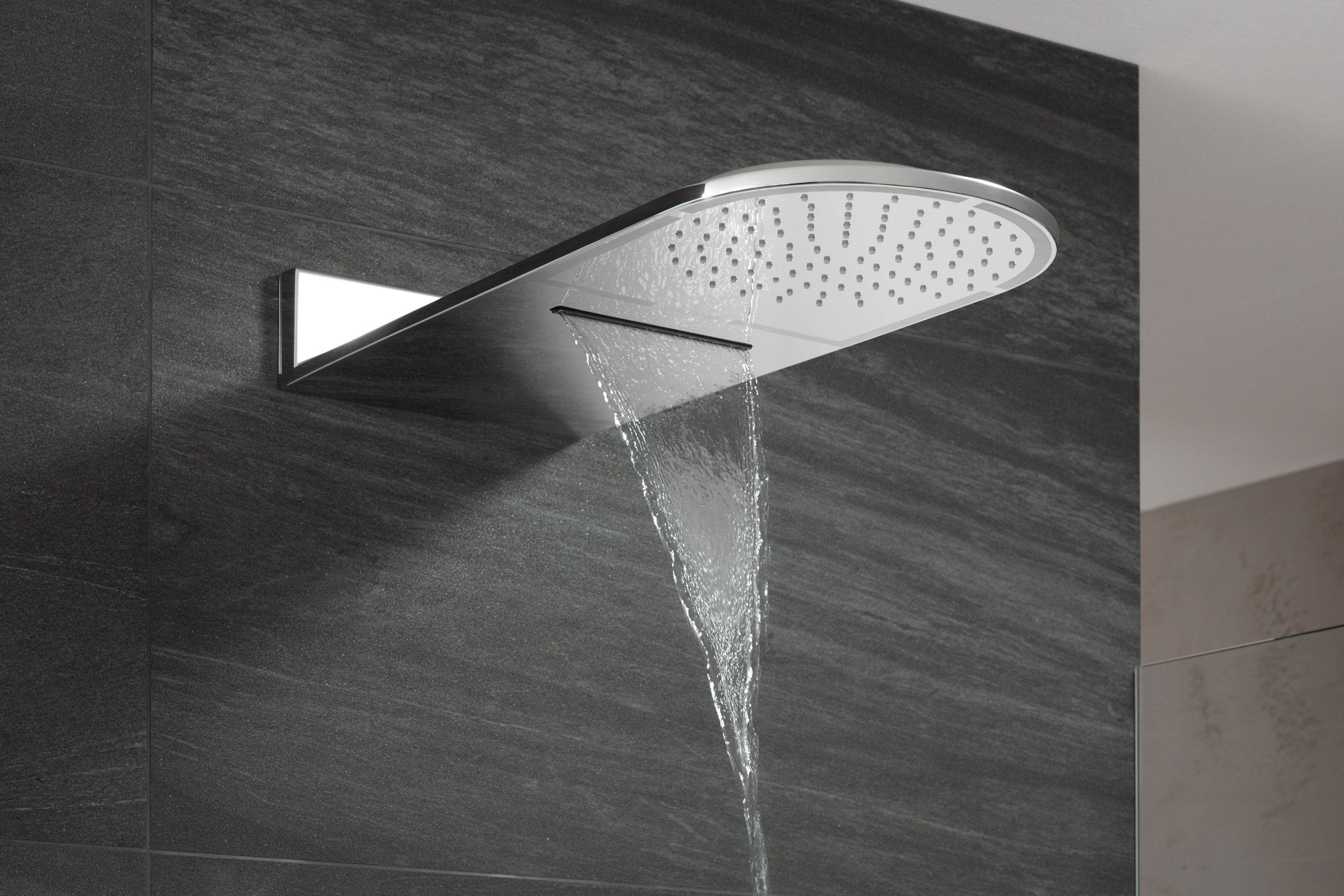 Kludi A-QA deszczownica z kaskadą chrom 6488005-00