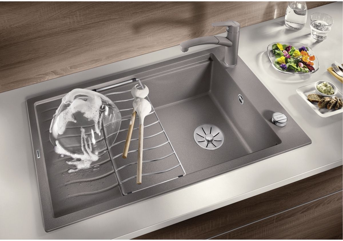 Blanco Elon XL 8 S zlewozmywak granitowy 86x50 cm czarny 525885 - Wysyłka w 24h