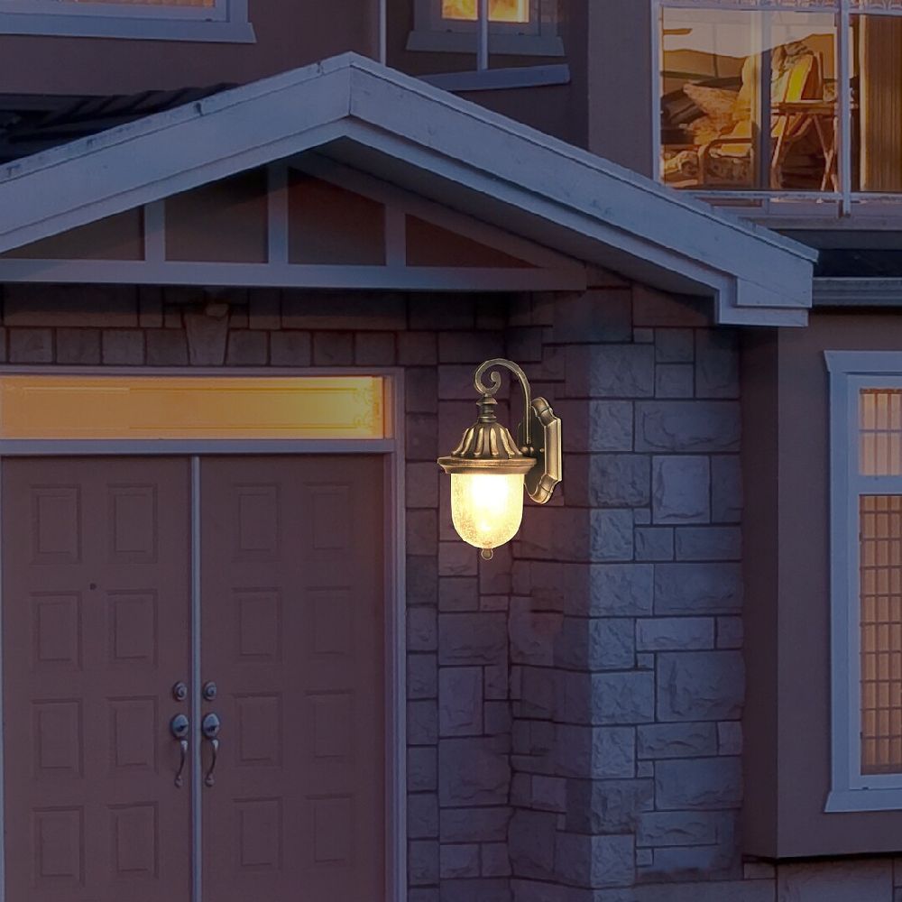 Rabalux Sydney kinkiet zewnętrzny 1x60 W złoty 8388