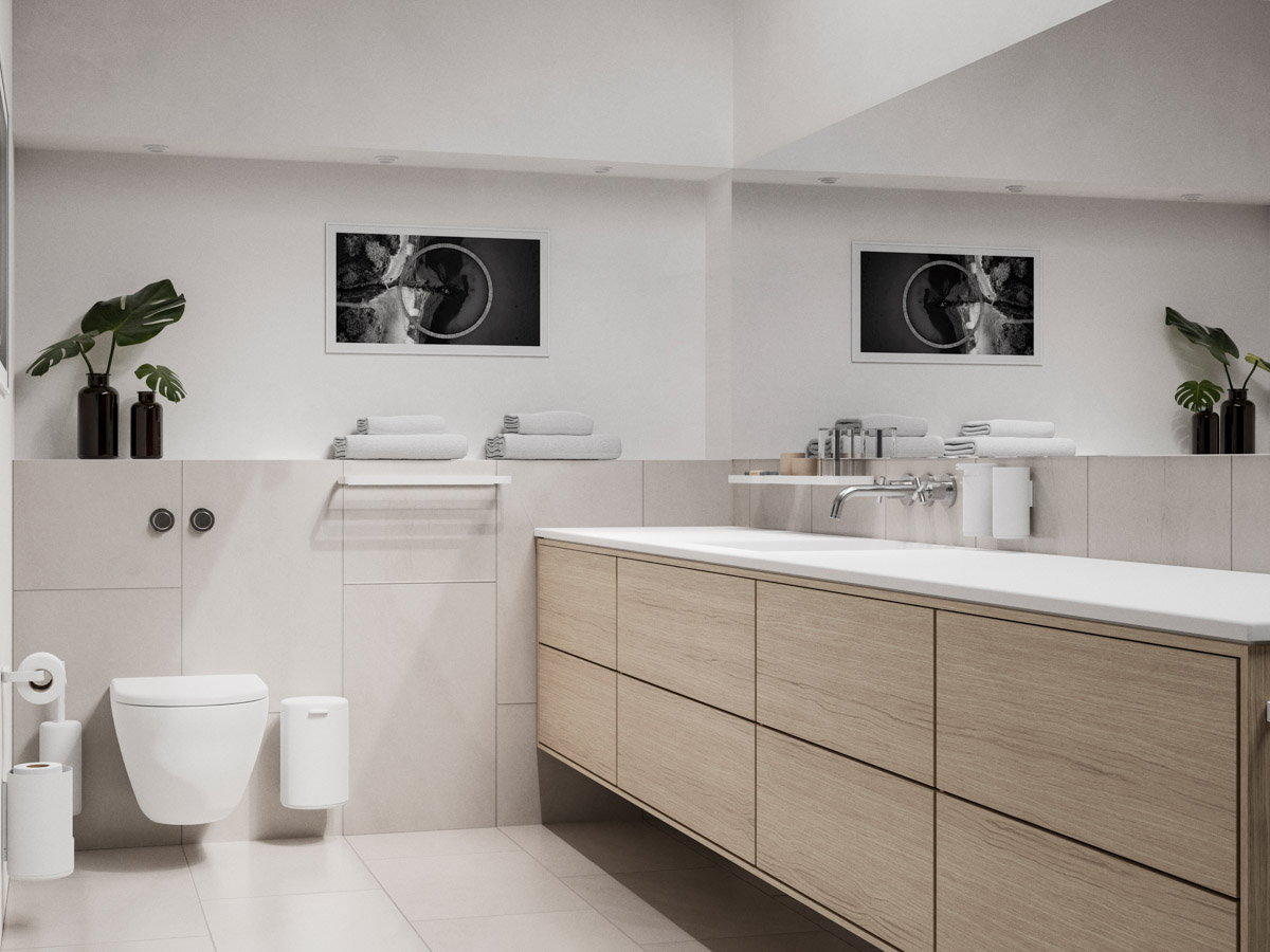 Zone Denmark Rim kubek na szczoteczki biały 14491