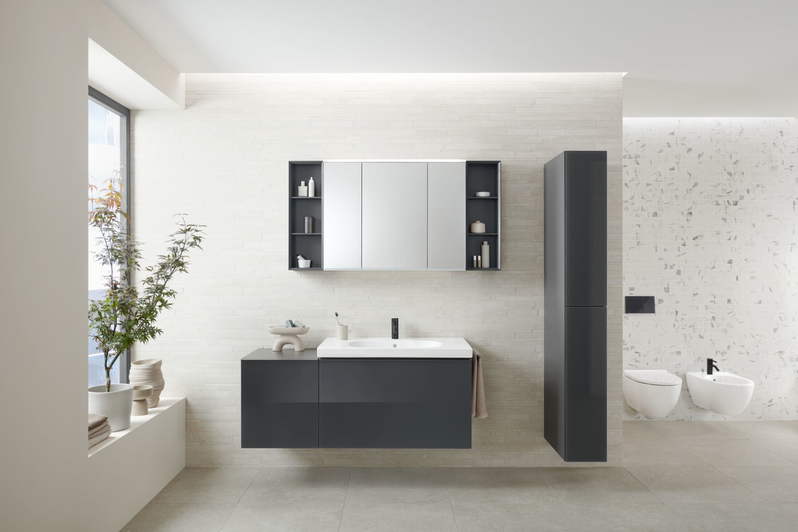 Geberit Acanto miska WC wisząca bez kołnierza ze spłukiwaniem wirowym biały połysk 502.717.00.8