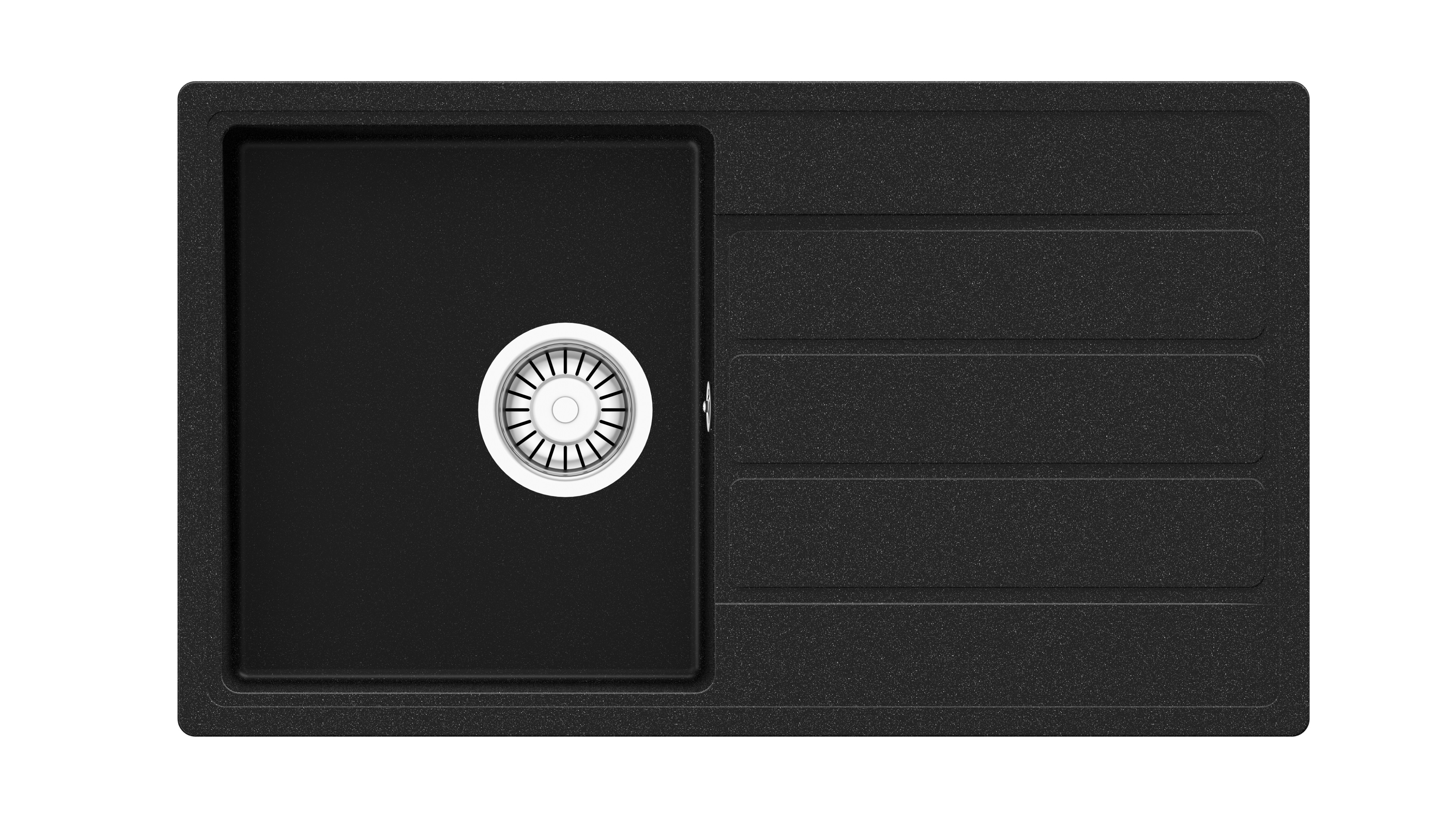 Teka Comfor 45 B-TQ zlewozmywak 76x44 cm onyks 115350001