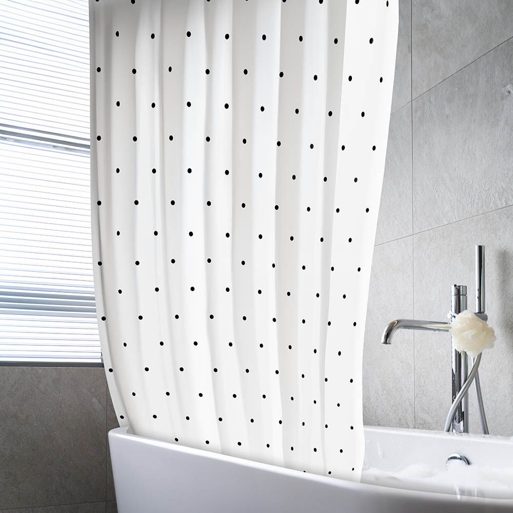Sepio zasłona prysznicowa 180x180 cm biała 1012ZASPRYDOT