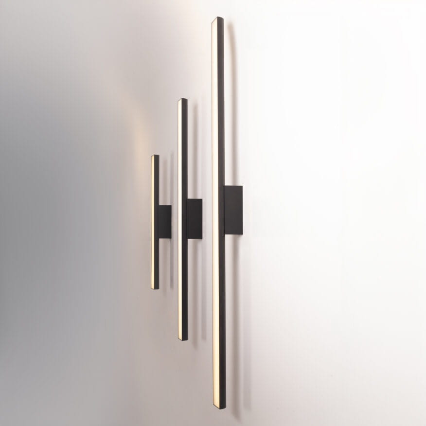 MaxLight Tampa kinkiet 1x54 W czarny C0244