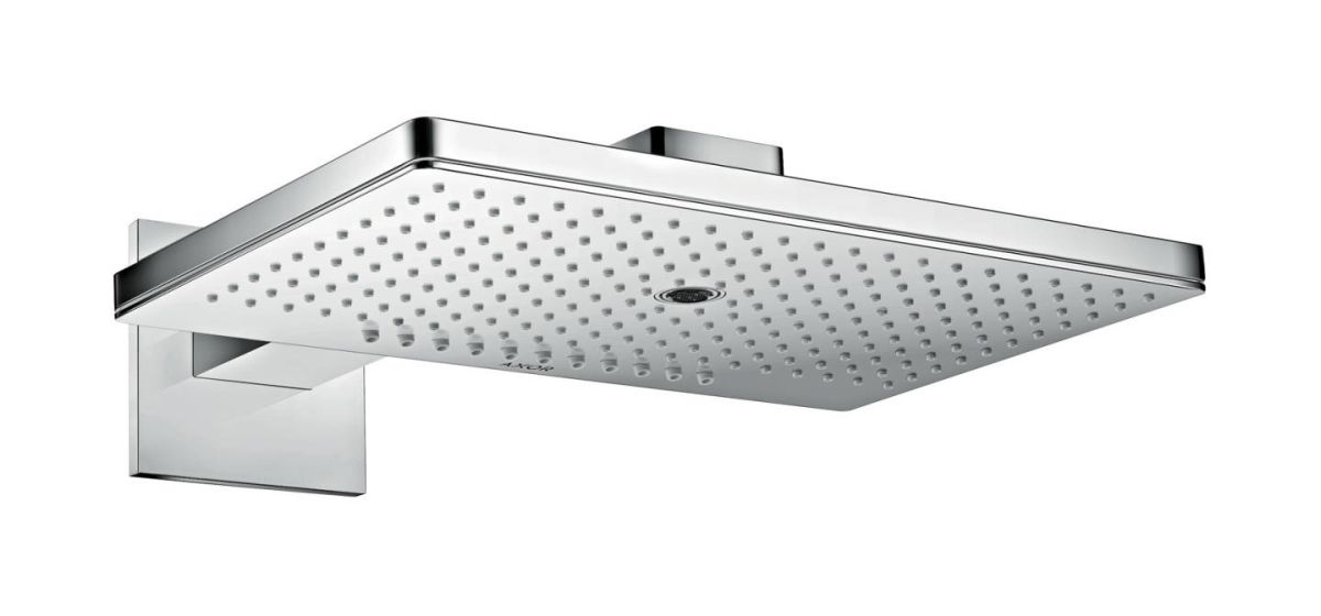 Axor ShowerSolutions deszczownica 46,6x30 cm prostokątna z ramieniem ściennym chrom 35282000