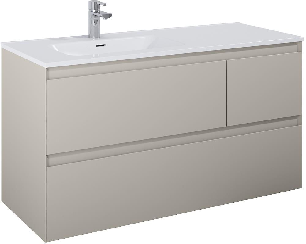 Elita Split szafka 120x45,8x63,5 cm podumywalkowa wisząca lewa fume matt RE012006157020 - Wysyłka w 24h